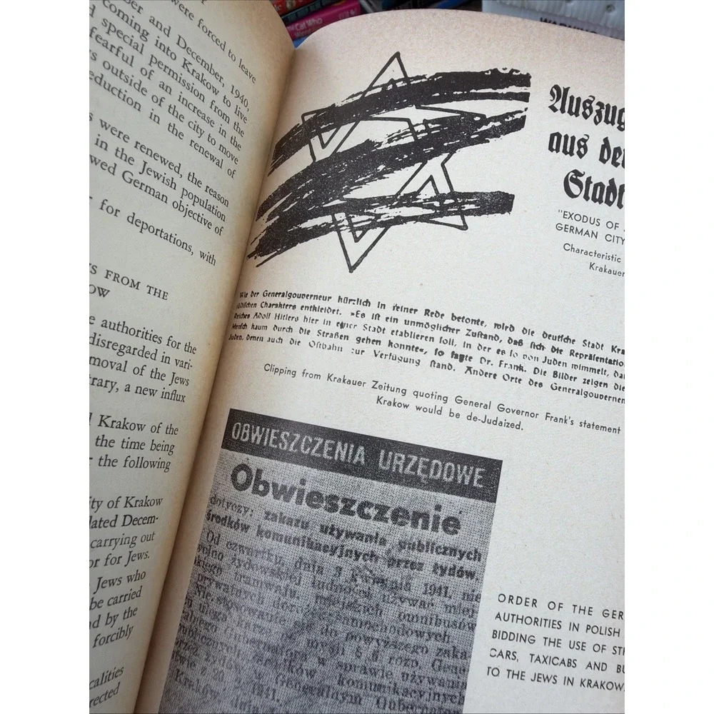 The Black Book of Polish Jewry Nazi Occupation Holocaust 1943 HCDJ